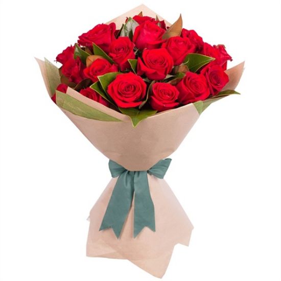 Picture of VNG-BD-0319_A bouquet of 12 red roses.