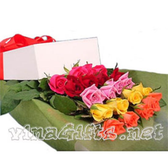 Picture of VNG-RO-BoxMixedRoses